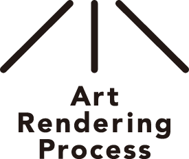 Art Rendering Process - アート・レンダリング・プロセス